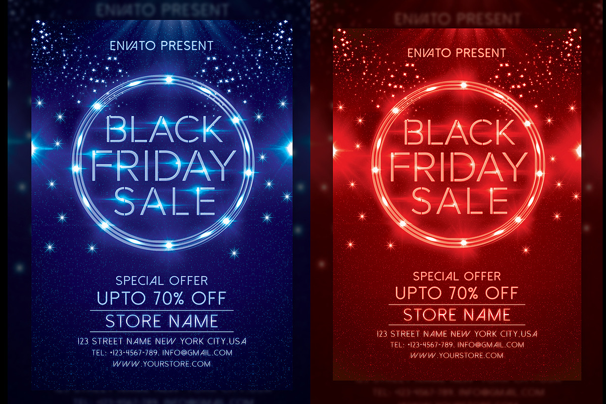 Black Friday Flyer, a Flyer Template by Creative  designer (Photo 4 of 7)