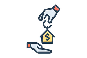 Liability insurance color icon, a Duotone Icon by Creative priyanka