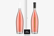 Rosé Wine Bottle Mockup, a Packaging Mockup by Graxaim Mock-up (Thumbnail 5 of 6)