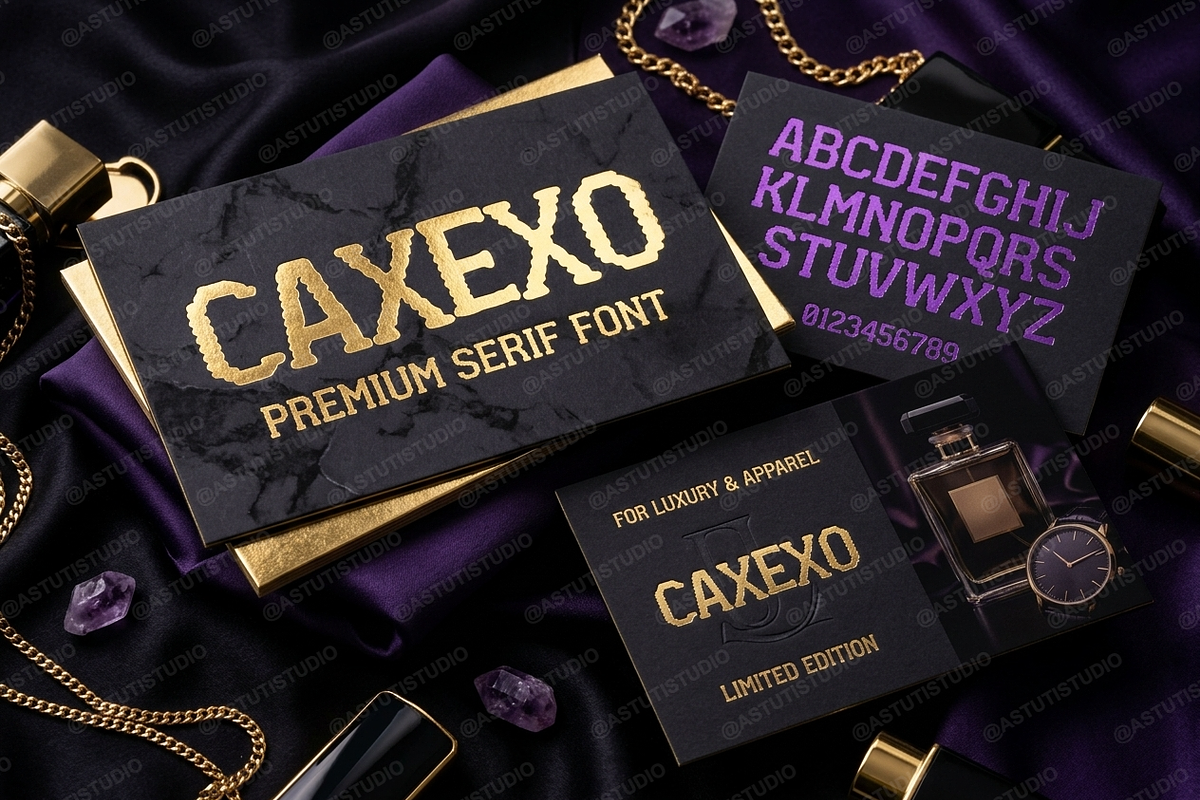 Caxexo - Modern Elegant Serif, a Serif Font by Astuti Studio (Photo 11 of 25)