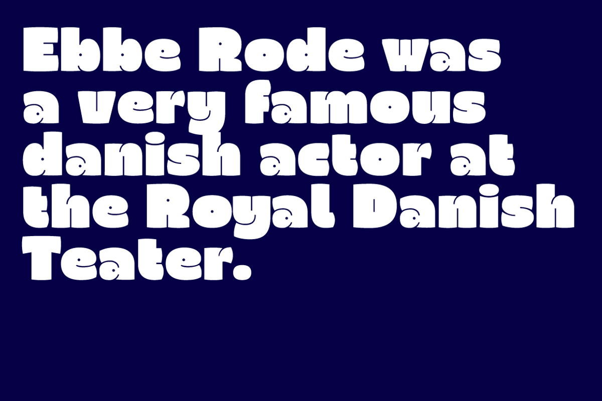 Rono, a Sans Serif Font by Jan-Christian Bruun (Photo 9 of 15)