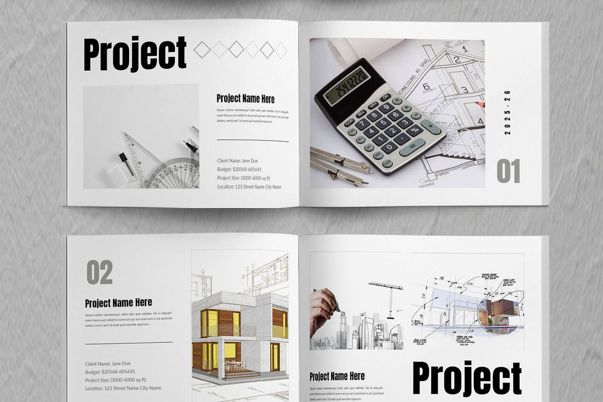 Architecture Portfolio Landscape, a Brochure Template by ContestDesign (Photo 3 of 5)