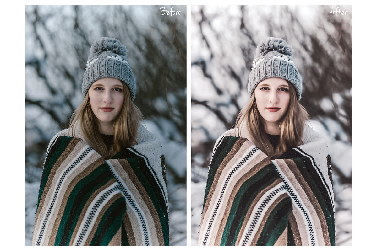 Winter Lightroom Presets preview 5