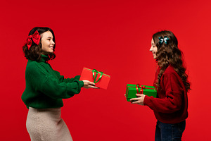 Mum and teenage daughter, a Holiday Photo by Elena Vagengeim