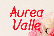 Aurea Valle, a Sans Serif Font by zaaintype (Thumbnail 1 of 9)