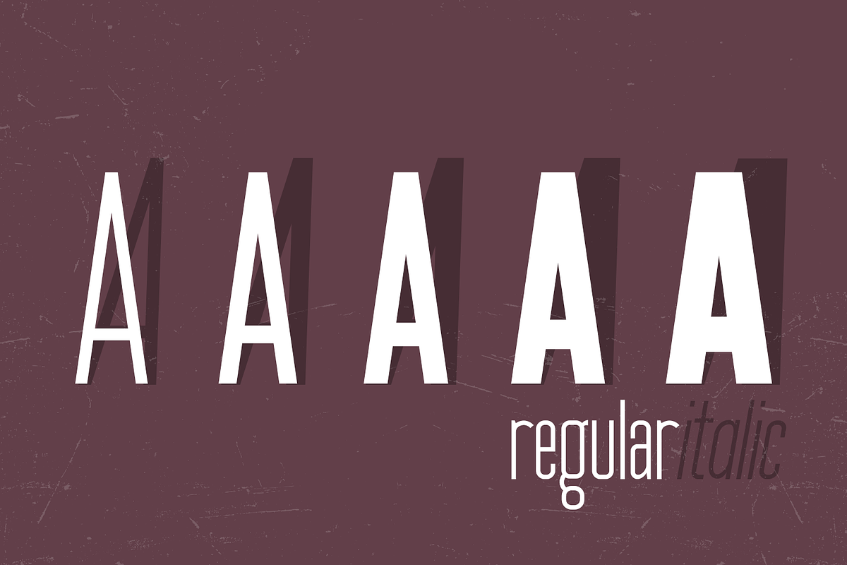 LeBlanc - Condensed Sans Serif, a Sans Serif Font by FactoryType Studio (Photo 3 of 10)