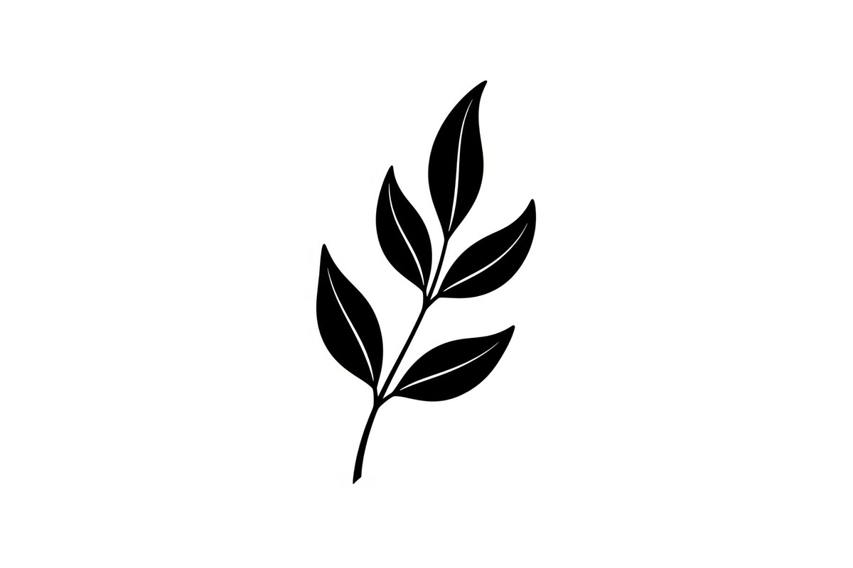 Hand Drawn Leaf Line Art Bundle, an Illustration by hafijul (Photo 20 of 51)