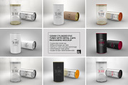 120mm Cylinder Tube Packaging Mockup, a Cups & Container Mockup by INCDesign (Thumbnail 7 of 12)