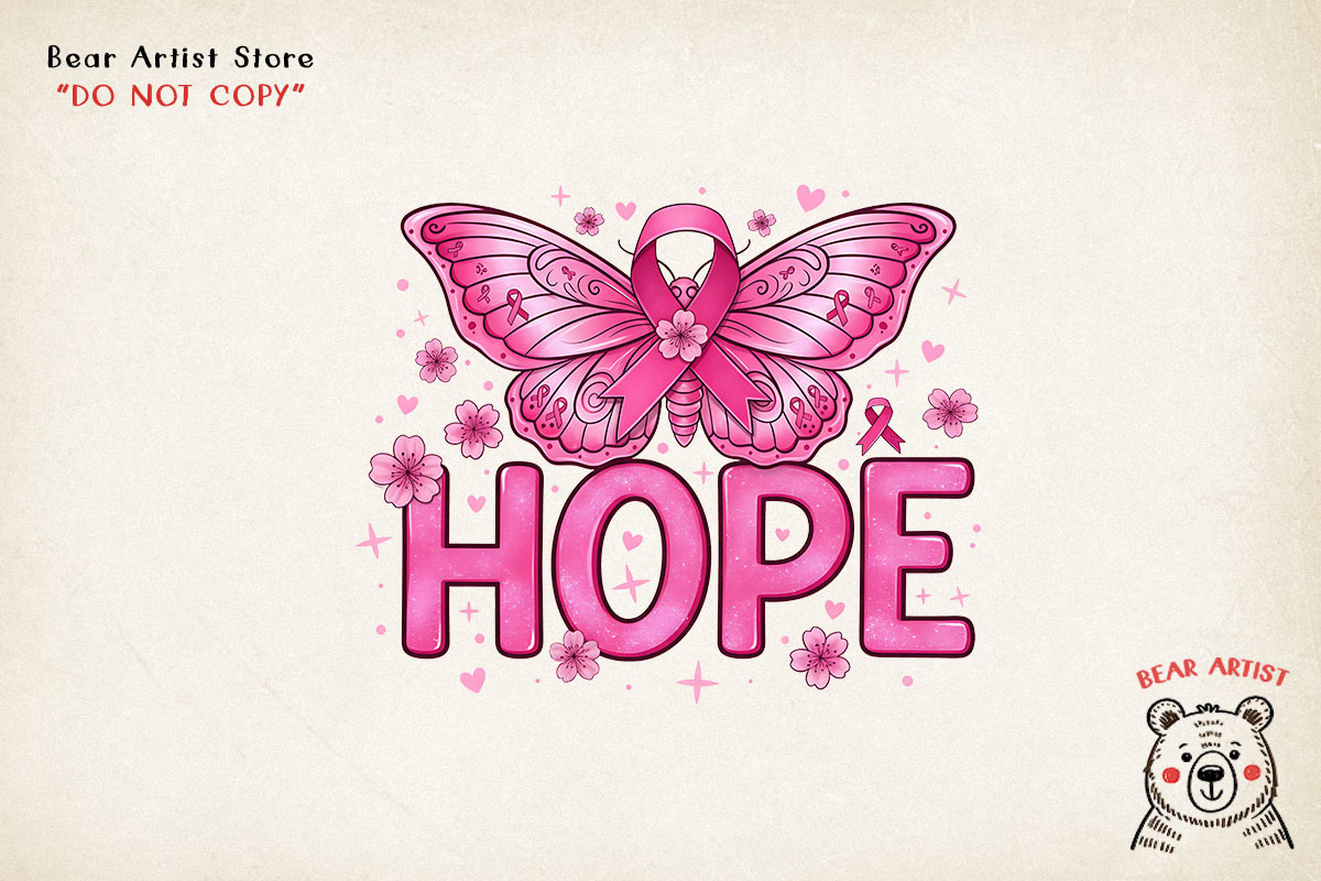 Breast Cancer Awareness PNG Bundle, a Healthcare Illustration by GlitterCraft (Photo 5 of 39)