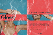 Glossy: Plastic Texture Overlays, a Texture Graphic by Anastasiia VNSK (Thumbnail 1 of 19)