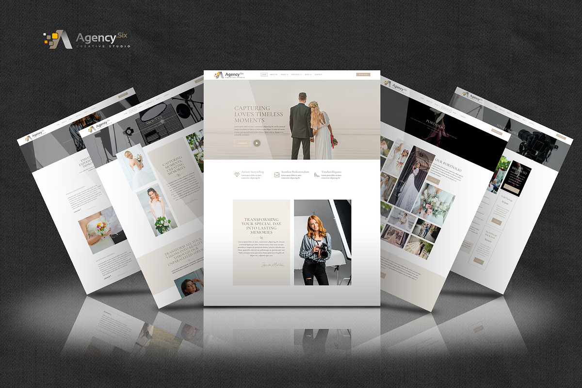 Agency Six - Elementor Pro Kit, a Websites & App Template by Select Agency Designs (Photo 3 of 8)