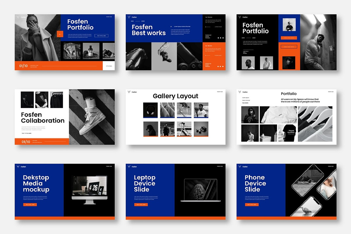 Fosfen – Business PowerPoint, a Presentation Template by Dens Creative Studio (Photo 4 of 6)