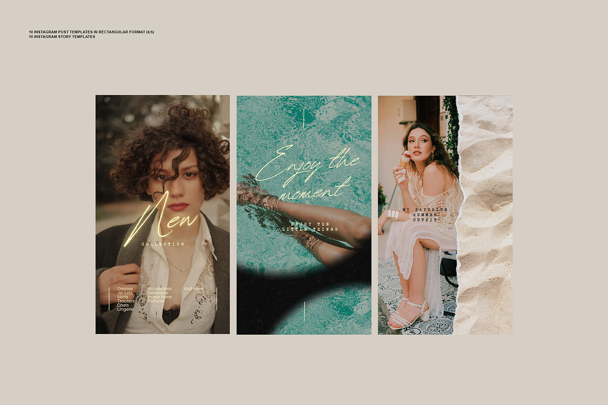New Instagram Format Canva BUNDLE v1, a Social Media Template by CreativeFolks (Photo 8 of 11)
