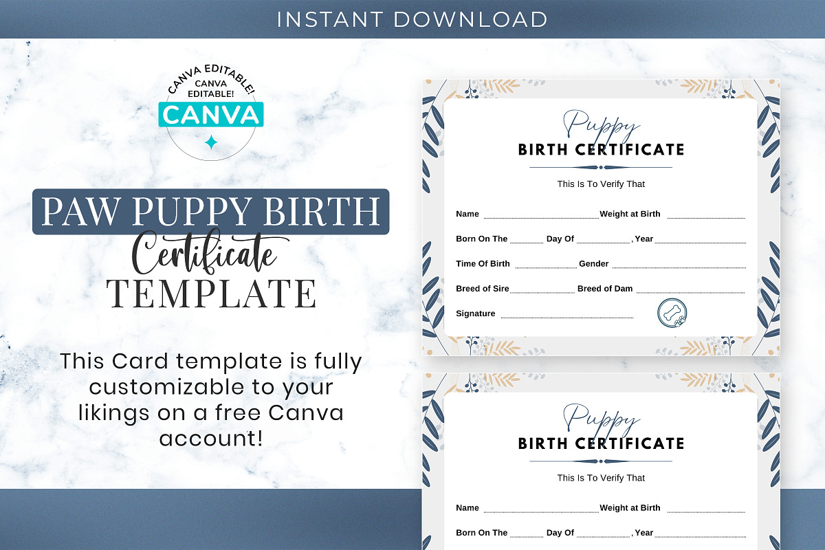 Breeder Birth Forms, a Print Template by Snapybiz (Photo 4 of 7)