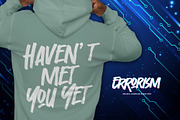 Errorism - Original Handmade Brush, a Font by Gassstype (Thumbnail 3 of 8)