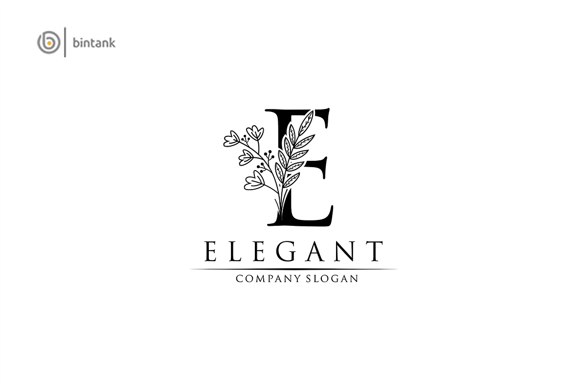 Elegant - Gold E Letter Logo, a Branding & Logo Template by Bintank Studio (Photo 2 of 2)