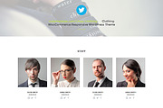 Charity Responsive One Page Theme, a Landing Page Template by IceTemplates (Thumbnail 3 of 3)