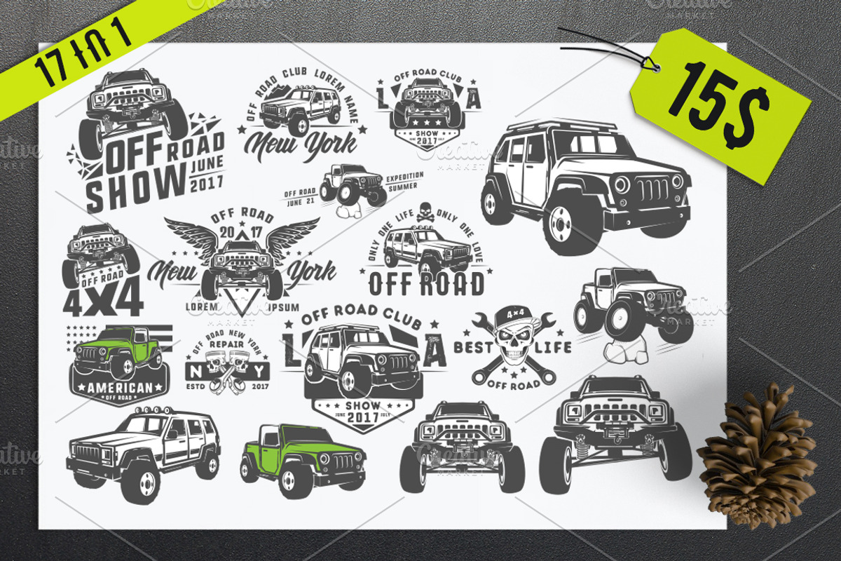 Big Auto Bundle 9 in 1, a Food Illustration by Hadanello88 (Photo 6 of 8)