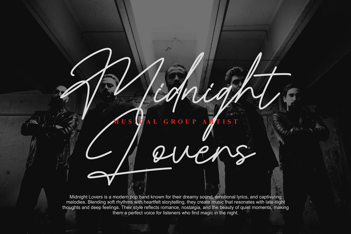 Brigeston Signature, a Script Font by Creative Keelik (Photo 5 of 13)