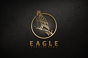 Eagle Vintage Logo, a Branding & Logo Template by VectorCrow (Thumbnail 1 of 3)