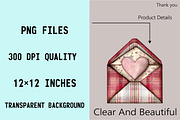 Romantic Valentine Letters Clipart B, an Illustration by SVGArt (Thumbnail 4 of 8)
