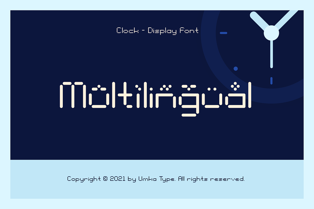 Clock Pixel Game Font, a Font by alpercakici (Photo 4 of 8)
