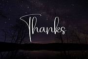 Starlight | Script Font, a Handwritten Font by Scratchones (Thumbnail 9 of 9)