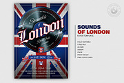Sounds of London Flyer Template, a Flyer Template by ThatsDesignArt (Thumbnail 2 of 8)