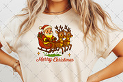 Merry Christmas Reindeer PNG, an Illustration by Craft Nest (Thumbnail 6 of 6)