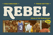 Golden Fat Elegant Modern Retro Font, a Serif Font by roomspace creative lab (Thumbnail 2 of 11)