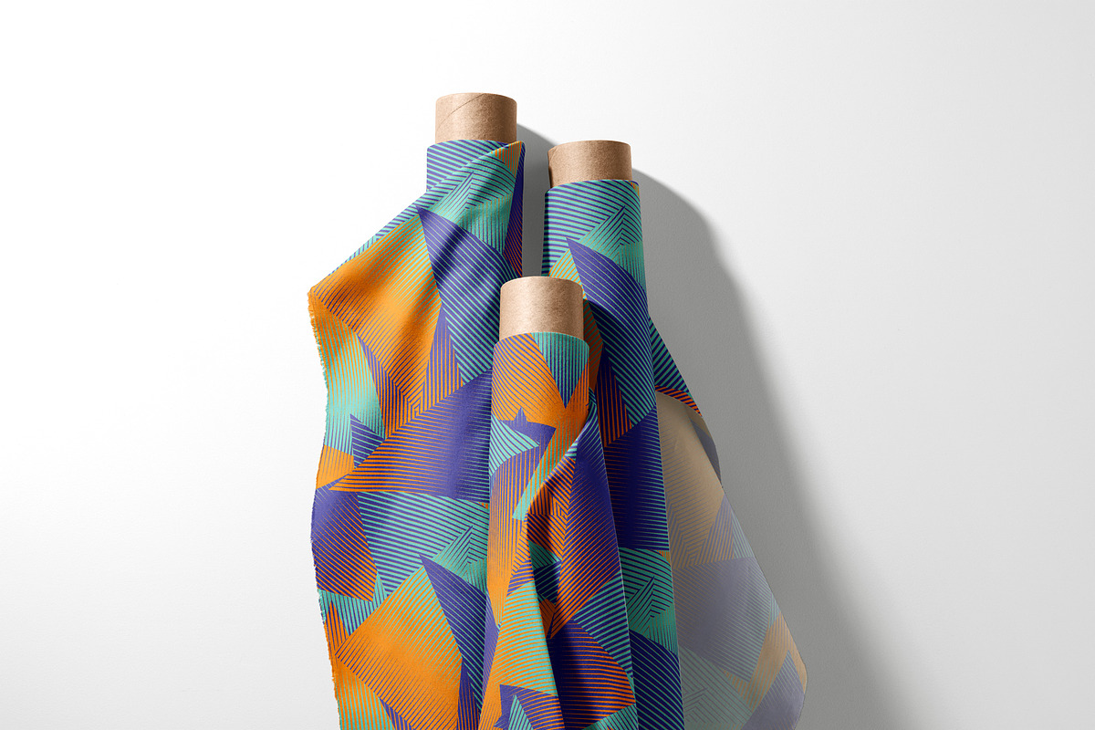 Abstract Triangle Geometric Pattern, a Pattern Graphic by StudioGlouna (Photo 2 of 9)