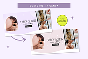 Purple Luxury Shopify Website Banner, a Shopify Template by Template Twist Shop (Thumbnail 5 of 5)