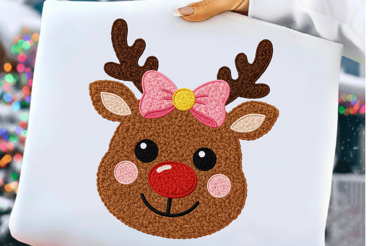 Yarn Crochet Reindeer PNG, an Illustration by Craft Nest (Photo 1 of 5)