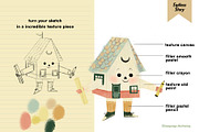 Endless story Procreate Brushes, a Brush Add-On by Eliza Moreno Illustration (Thumbnail 3 of 8)
