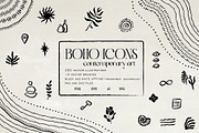 BOHO icons bundle, a Solid Icon by Garden in frame (Thumbnail 1 of 5)