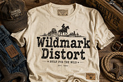 Wildmark Distort is a bold Western, a Script Font by Wow Magic (Thumbnail 4 of 4)