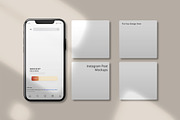 Instagram Post Mockup, an Advertising Mockup by Kenrichi (Thumbnail 3 of 4)