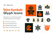 Taino Symbols Icons, a Solid Icon by Prosymbols (Thumbnail 1 of 6)
