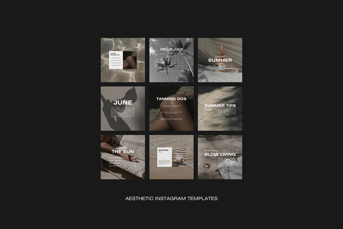 1000 Aesthetic Instagram Templates, a Social Media Template by Instprofi | Studio Estimo (Photo 38 of 42)
