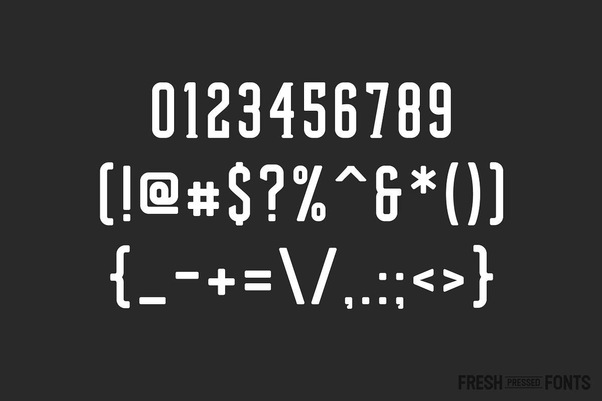 Privateer Display Font preview 5