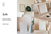 Frame Mockup Bundle - Jade, a Household Mockup by Saguaro Digital (Thumbnail 1 of 9)