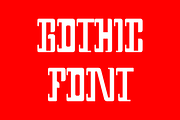 Genuz Souz Font, a Blackletter Font by QR Design Studio (Thumbnail 3 of 6)