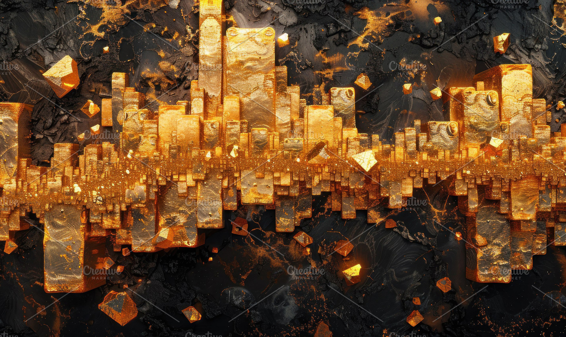 Compose a digital abstract creation, a Photo by LOGOCREATIVE