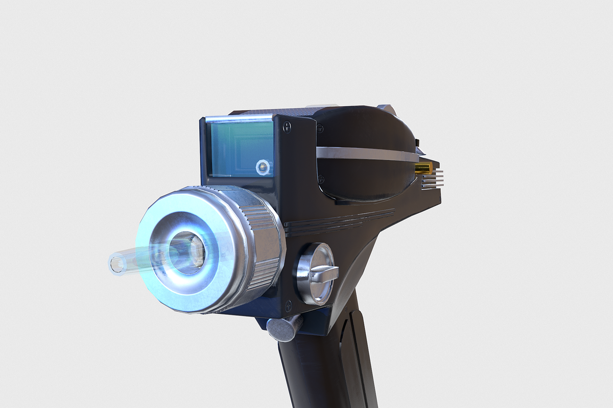 Phaser Gun Star Trek, an Object 3D Model by Daniel Mikulik (Photo 2 of 29)