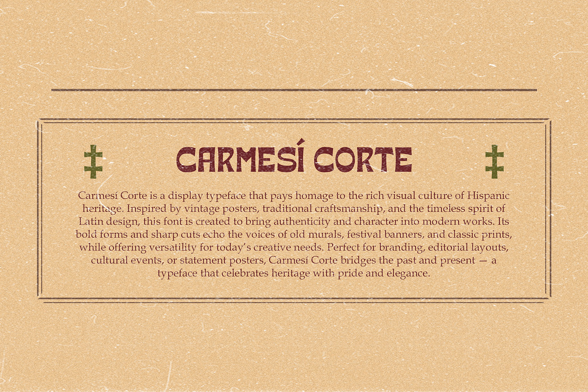 Carmesi Corte-Retro Heritage Family, a Serif Font by Inviline.co (Photo 7 of 14)