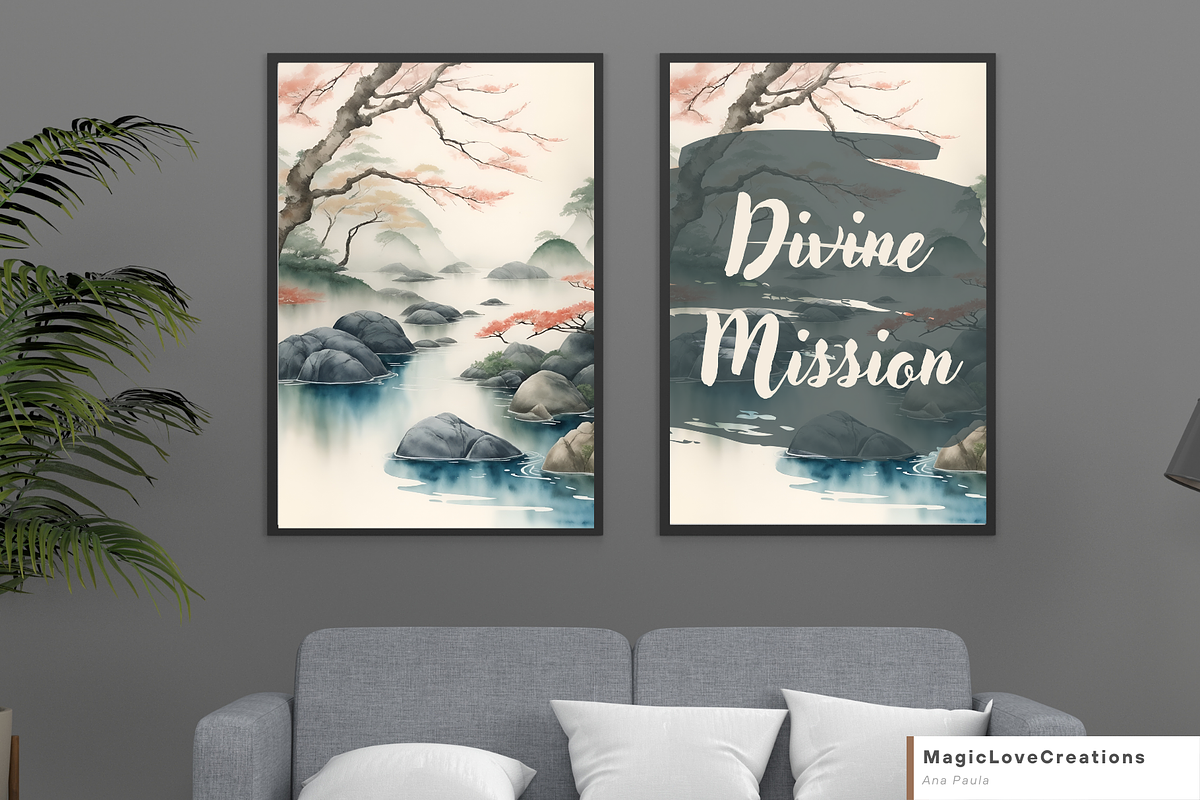 Spiritual Positive Quote Print Wall, a Poster Template by MagicLove Creations (Photo 4 of 10)
