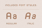Monoround - Rounded san serif font, a Sans Serif Font by ZoloDesignHub (Thumbnail 3 of 9)