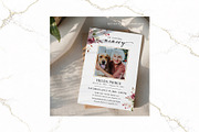Funeral Invitation Canva FR008, an Invitation Template by TyphoonStudio (Thumbnail 5 of 7)