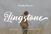 Lingstone, a Script Font by Gatype (Thumbnail 1 of 8)