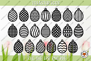 Easter Egg Hanging Collection, a Seasonal Illustration by Digital_Craftyfox (Thumbnail 3 of 13)